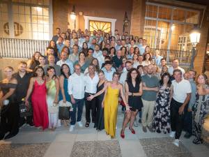 Los participantes en la gala de Innova Group.