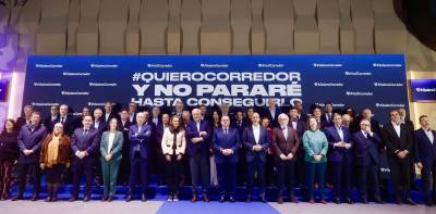 Imagen del foro «Quiero corredor», que se está celebrando este jueves en el Roig Arena.