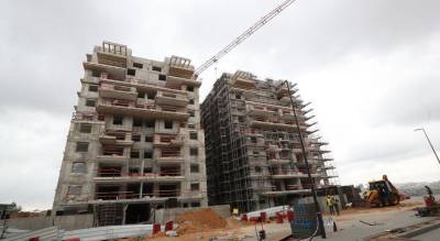 Imagen de archivo de un edificio en construcción.