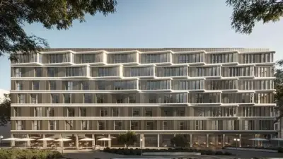 Fachada del hotel que está a punto de inaugurar Nealis en València.