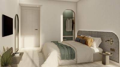 Recreación de cómo será una de las estancias.