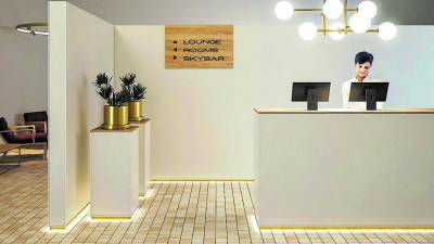 Novorodapié Eclipse Shadow ofrece una solución innovadora a para ambientes decorativos puros.