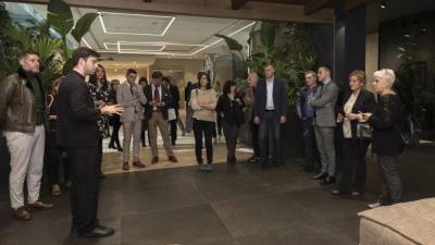 Visitantes en la Muestra Internacional de Porcelanosa celebrada en ediciones anteriores.