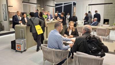El estand de Equipe Cerámicas en la pasada edición de Cersaie.