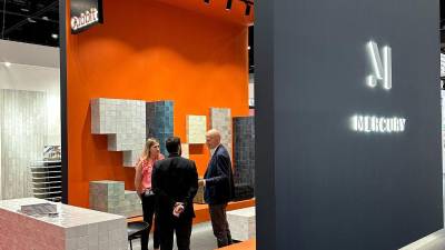 El espacio de Mercury Cerámica en Coverings 2025.
