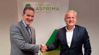 Jorge Ginés, director general de Asprima; y José Luis Jiménez, director comercial de Gresmanc Group.