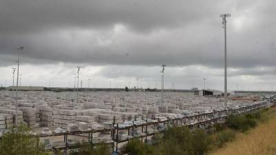 El Grupo STN es propietario del 80% de los 600.000 metros cuadrados disponibles en el polígono Casablanca y utiliza el terreno a desarrollar como campa de almacenaje.