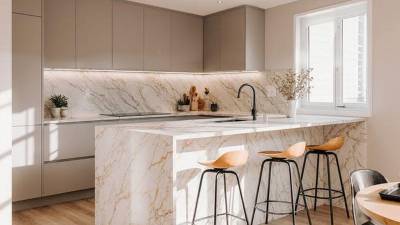 Cocina de Antalia. En la imagen de cabecera, modelo de Garbianti.