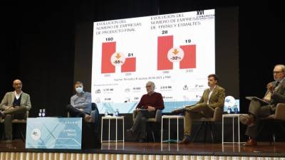 Imagen de una de las mesas de debate en la última edición de ATC, celebrada en 2021.