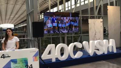 El espacio de Cevisama 2024 en Feria Habitat València.