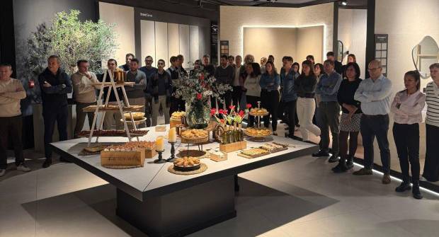 $!Imagen del acto celebrado en el showroom de Argenta.