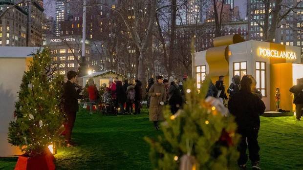 $!Porcelanosa Christmas Village.