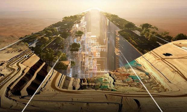 $!Así debía ser la ciudad de The Line.