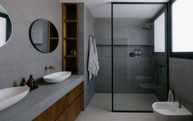 $!Baño de la suite.