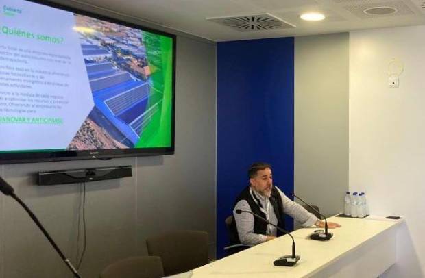 $!El consejero delegado de Cubierta Solar, Luis Navarro Buciega