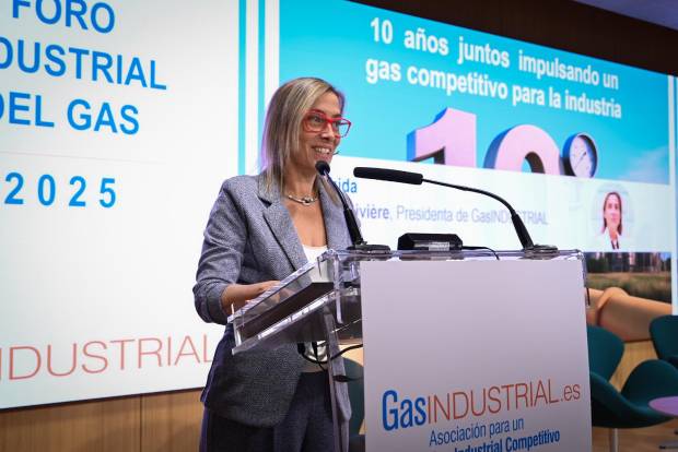 $!La presidenta de GasINDUSTRIAL, Verónica Rivière.