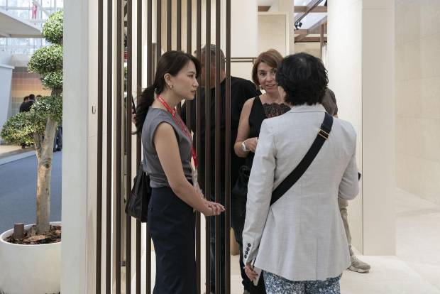 $!El estand de TAU en Cersaie 2026.
