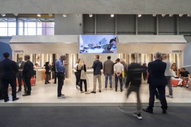 $!El espacio de Venux en Cersaie 2025.