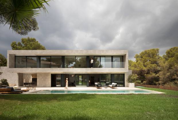 $!Casa Marratxí, de Casas inHaus, proyecto reconocido en la categoría Arquitectura A por «la acertada integración entre cerámica y sistema constructivo industrializado».