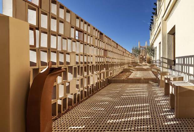 $!Espacio Nuet Ceramics – Terraza «Al desnudo, de Mayice.