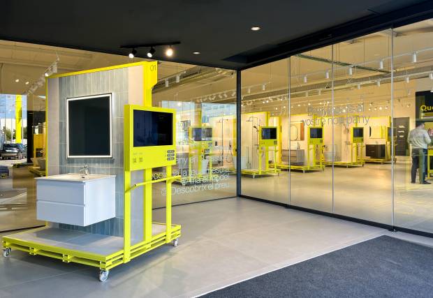 $!El interior de la tienda.