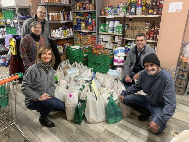 $!BdB colabora cada año con Natania, entidad que trabaja en favor de las personas sin hogar.