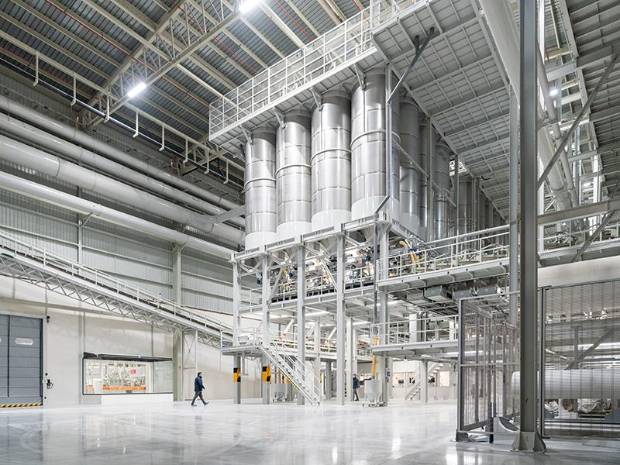 $!Área de reclasificación de la cuarta planta de Porcelanosa