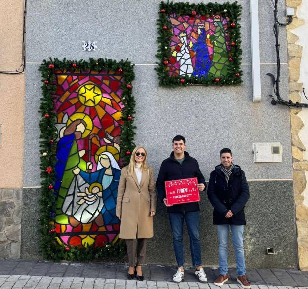 $!Detalle de la fachada presentada al certamen por Sergio Bellés y ganadora del primero premio.