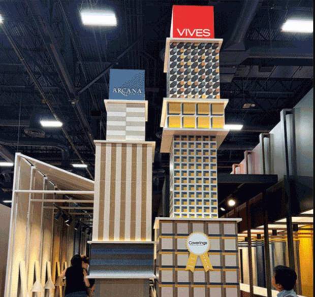 $!El estand premiado de Vives.