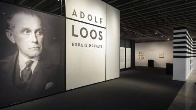 El trabajo del arquitecto Adolf Loos, expuesta en el Museu del Disseny de Barcelona