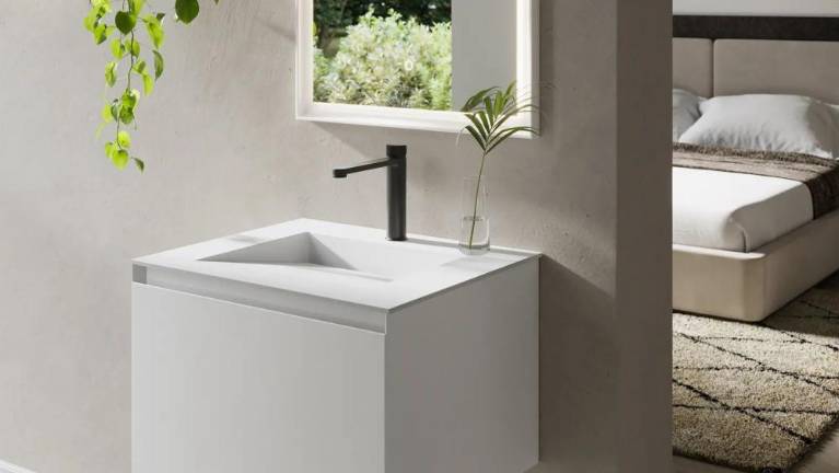 NER, la nueva colección de encimera y mueble de baño diseñada por Fran Silvestre $!NER, la nueva colección de encimera y mueble de baño diseñada por Fran Silvestre