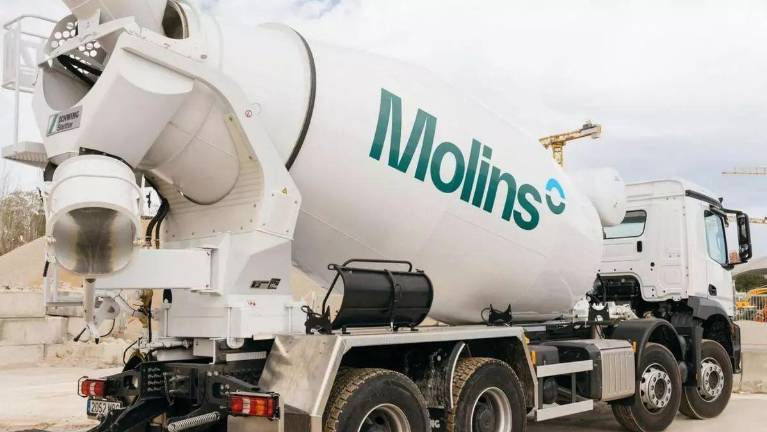 Molins gana 141 millones de euros hasta el mes de septiembre, un 8% menos