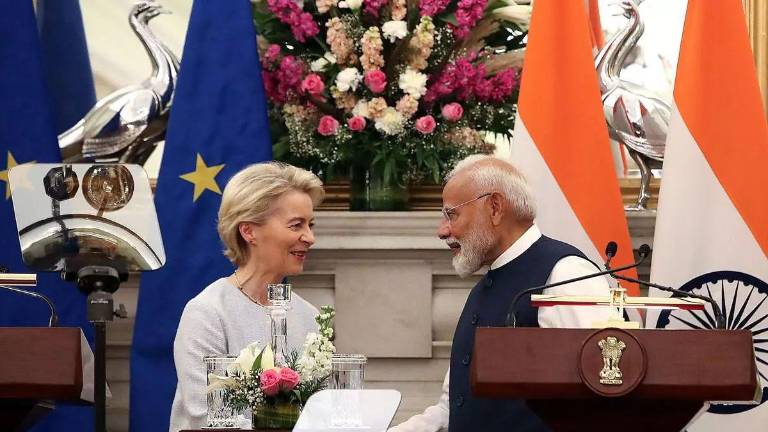 La Unión Europea y la India cierran uno de los mayores acuerdos comerciales del mundo en Nueva Delhi