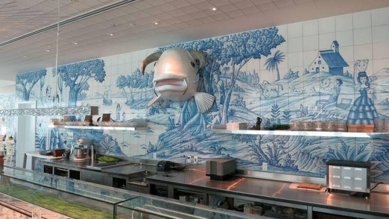 San Ginés decora con azulejos el nuevo restaurante de José Andrés