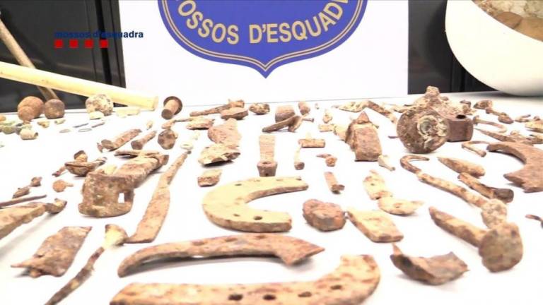 Detenido por robar piezas arqueológicas en Ulldecona