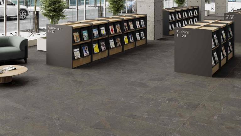 Roca Tiles lanza el nuevo porcelánico Rockstone Roca Tiles lanza el nuevo porcelánico Rockstone