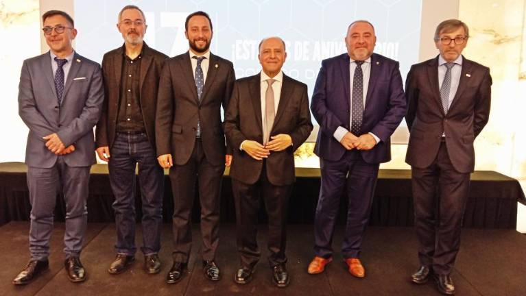 Todos los honores para Eliseo Monfort, Joaquín Font de Mora y la EASD