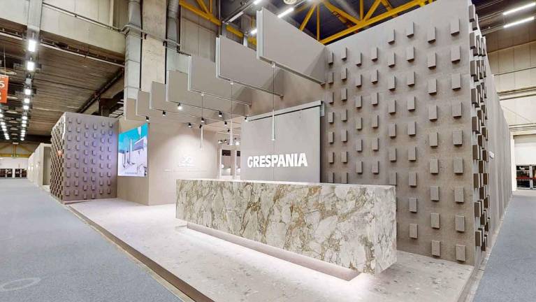 Descubre el estand de Grespania en Cersaie en 360º
