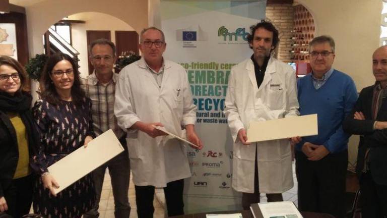 Membranas cerámicas low cost 'made in Castellón'