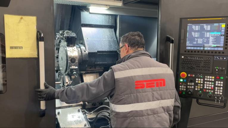 SEM impulsa su sección de mecanizado y comienza el proceso de certificación de las normas ISO 9001 y EN 10204
