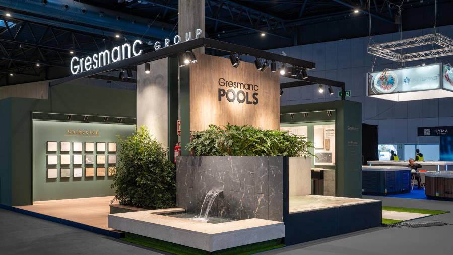 Galería de fotos | La cerámica de Gresmanc Group destaca en Piscina Barcelona