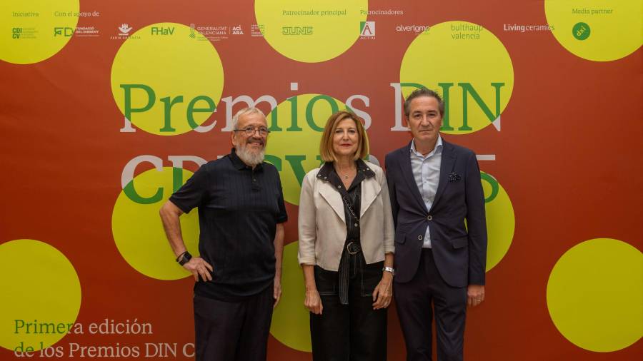 Galería de fotos | Los protagonistas de los premios DIN de diseño interior del CDICV Galería de fotos | Los protagonistas de los premios DIN de diseño interior del CDICV