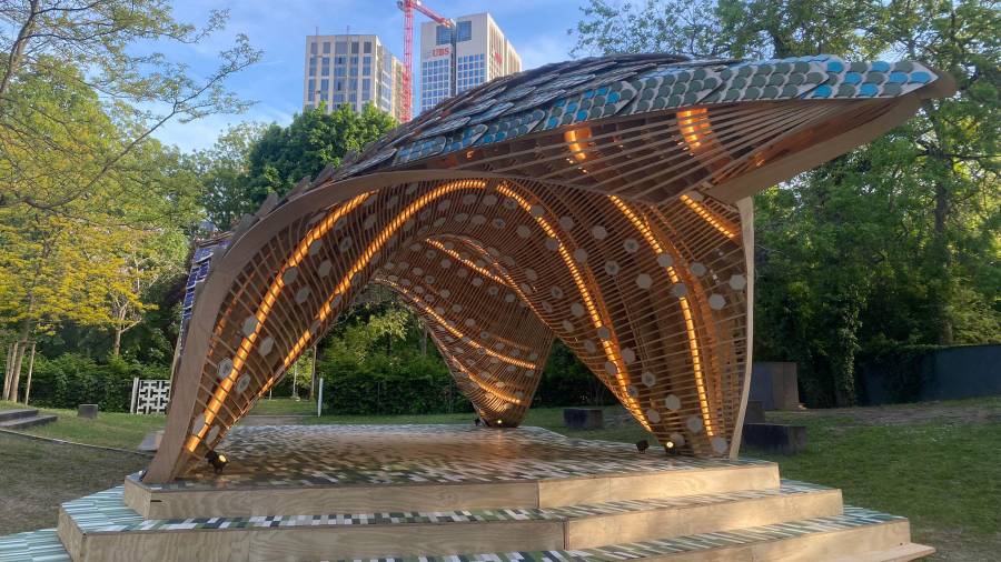 Galería de fotos | Así se integra la cerámica en Drac, la obra que representa a España en Frankfurt 2026