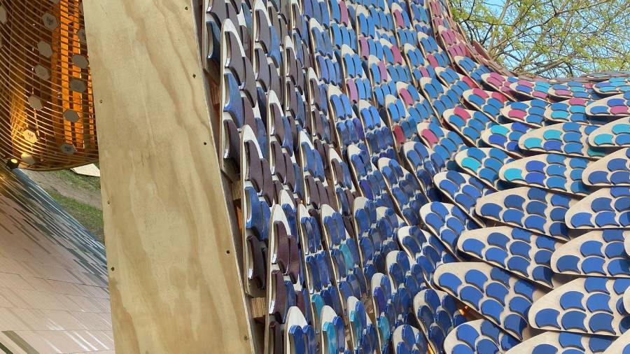 Galería de fotos | Así se integra la cerámica en Drac, la obra que representa a España en Frankfurt 2026
