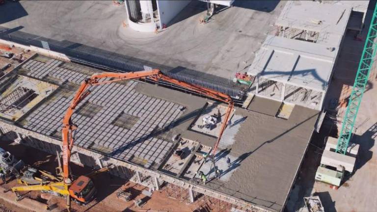 Nuppec avanza en la construcción de su nuevo centro logístico en Vila-real