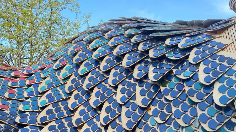 Galería de fotos | Así se integra la cerámica en Drac, la obra que representa a España en Frankfurt 2026