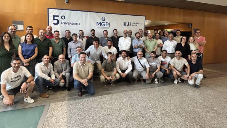 El Máster en Gestión de Procesos Industriales de la UJI conmemora su quinto aniversario