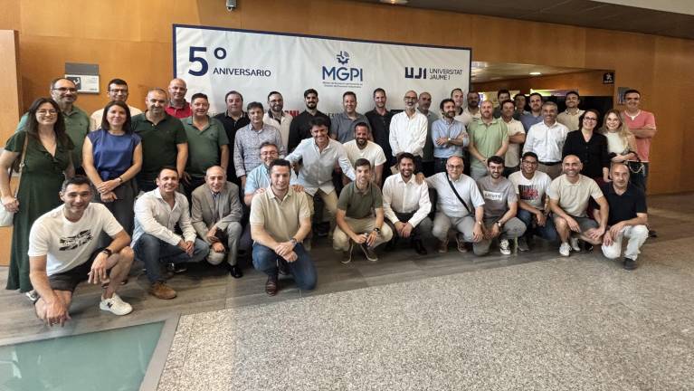 El Máster en Gestión de Procesos Industriales de la UJI conmemora su quinto aniversario