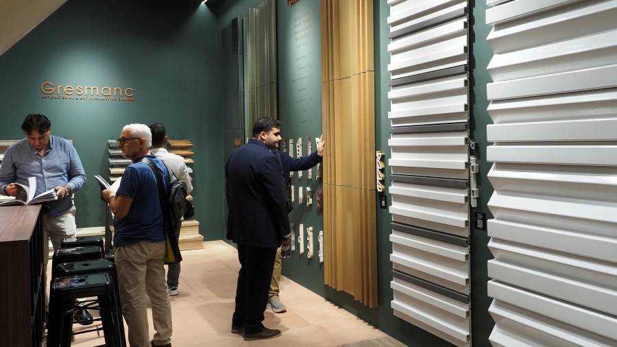 Galería de fotos | Gresmanc Group promociona sus soluciones en cerámica extrusionada en Cersaie