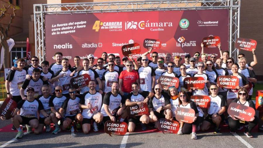 Galería de 224 fotos | Amplia presencia del sector cerámico en la Carrera de las Empresas de Castellón